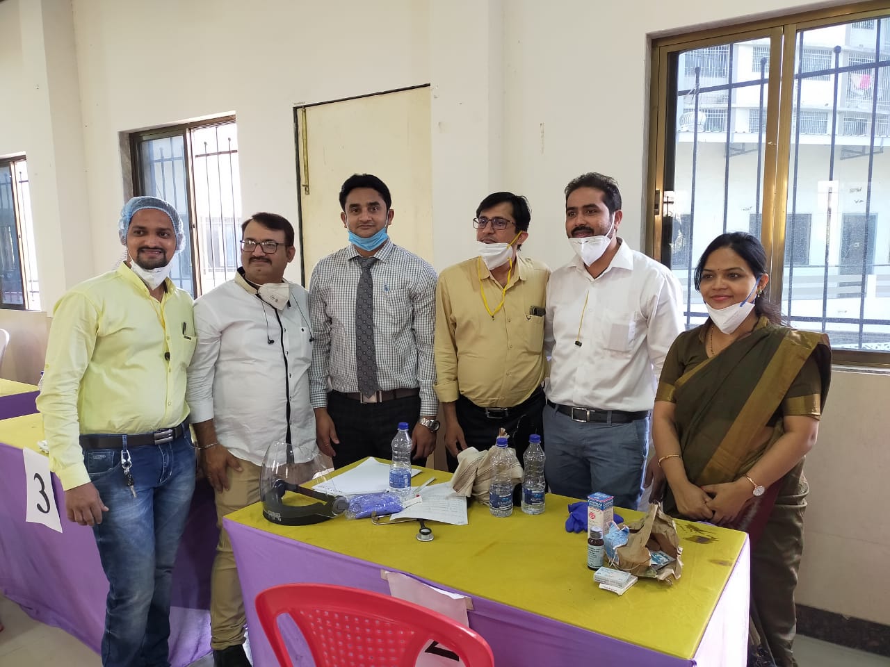 Free Cancer Camp at Bhiwandi in Association With Uttar Bhartiya Morcha, BJP at Bhiwandi