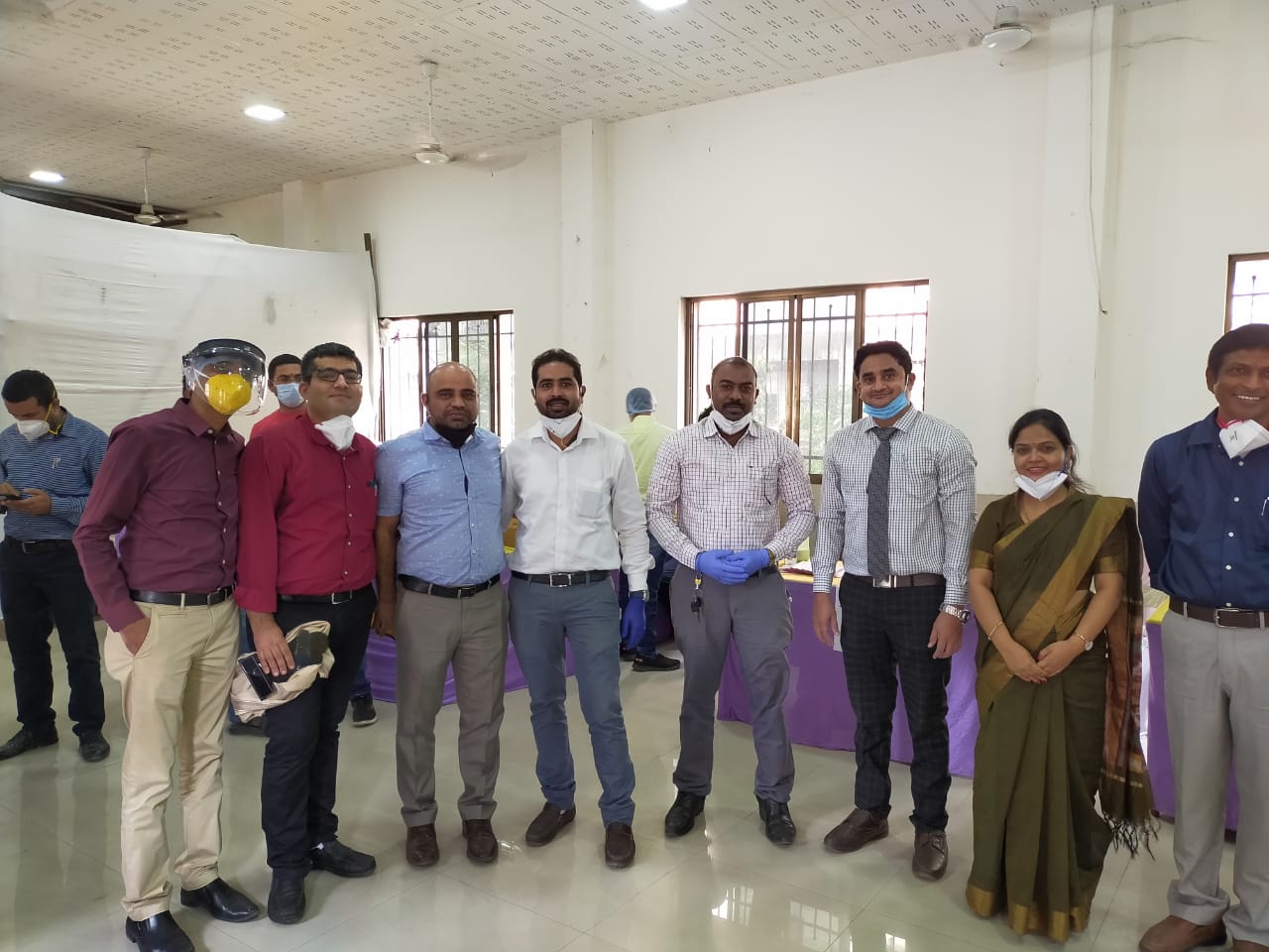 Free Cancer Camp at Bhiwandi in Association With Uttar Bhartiya Morcha, BJP at Bhiwandi