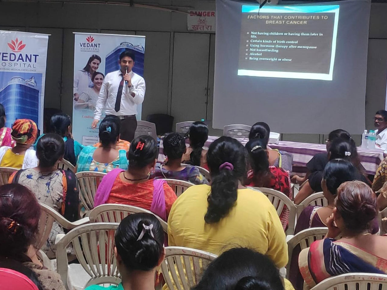 Breast Cancer Awareness Drive With Talk At Kandivali, Mumbai